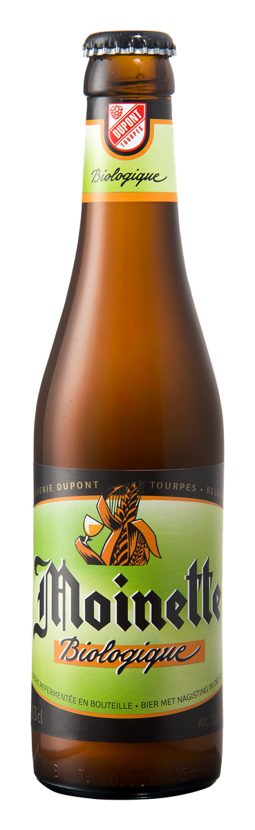 5410702000515 Moinette Bio 75cl - Official HD bottle packshot Dupont Brewery